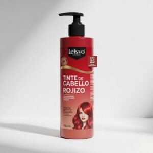 Tinte de cabello rojizo